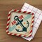 8 Count Nautical Baby Shower Party Paper Dinner Plates 9.25" Boy Baby Shower Tableware